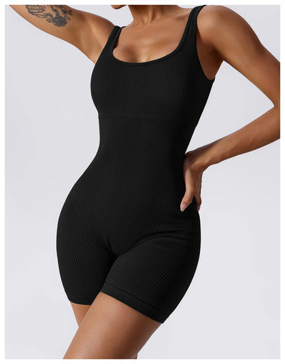 Ribbed Romper