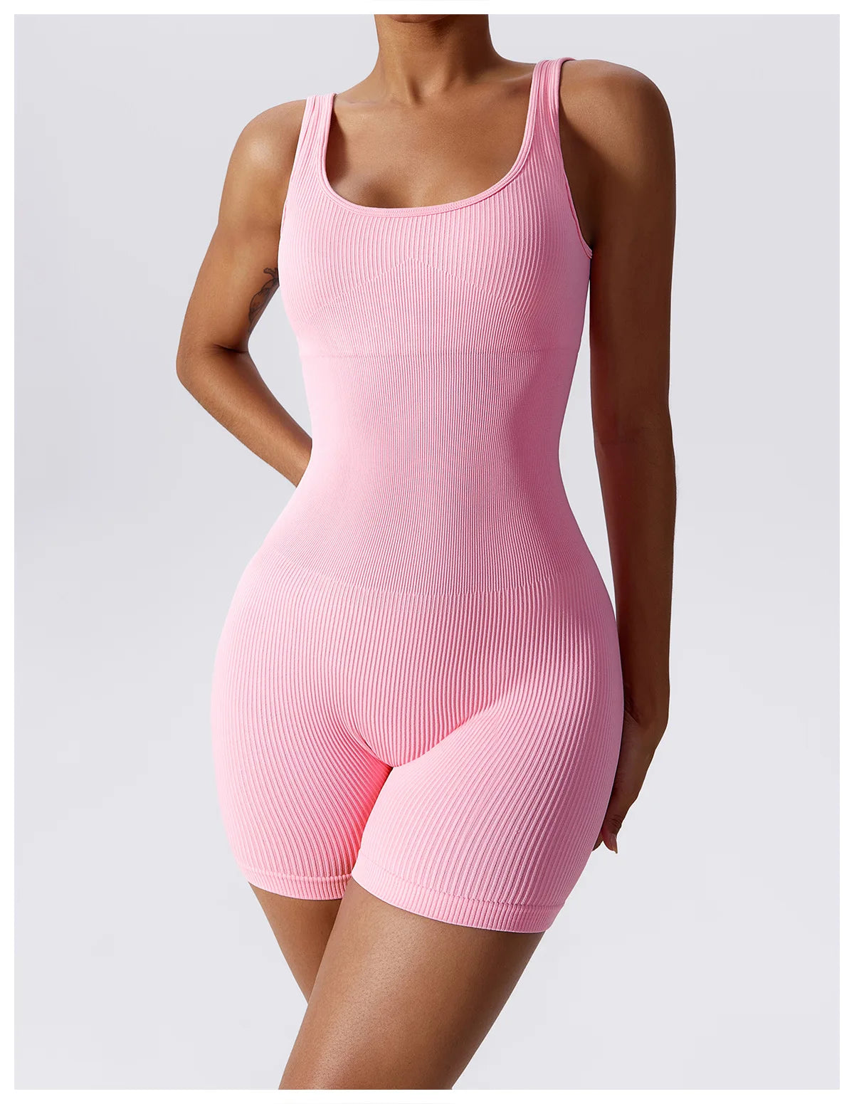 Ribbed Romper