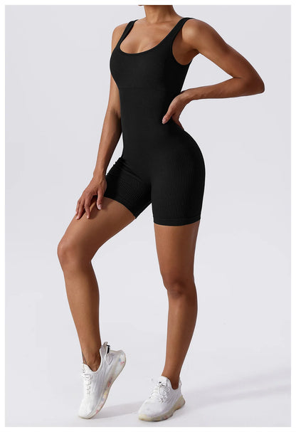 Ribbed Romper