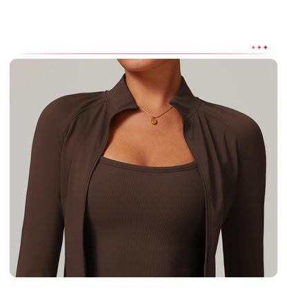 Women Long Sleeve Sports Jacket