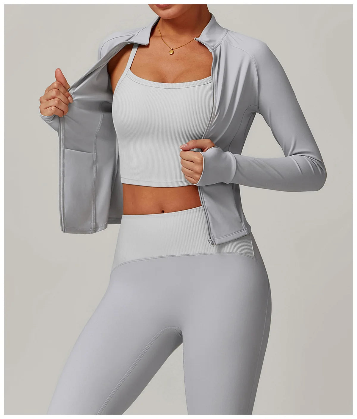 Women Long Sleeve Sports Jacket