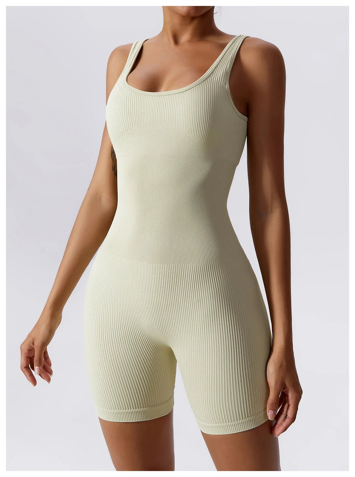 Ribbed Romper