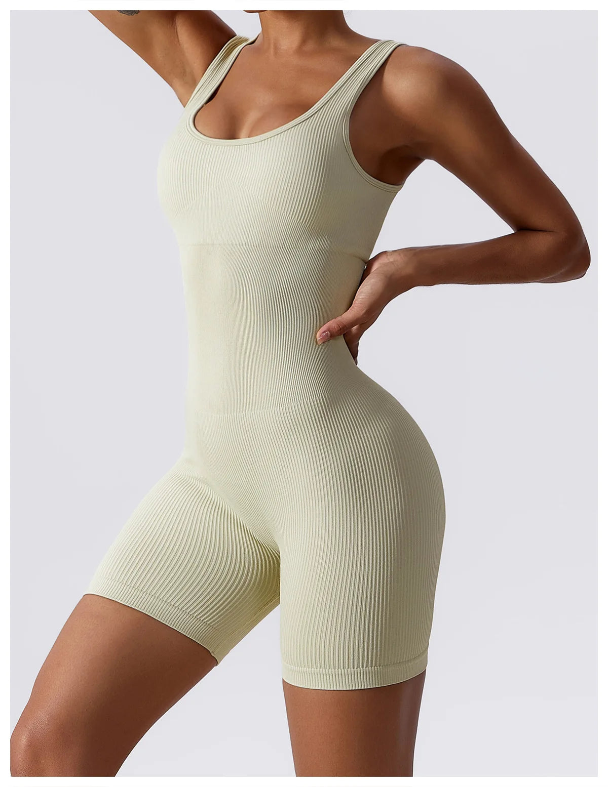 Ribbed Romper