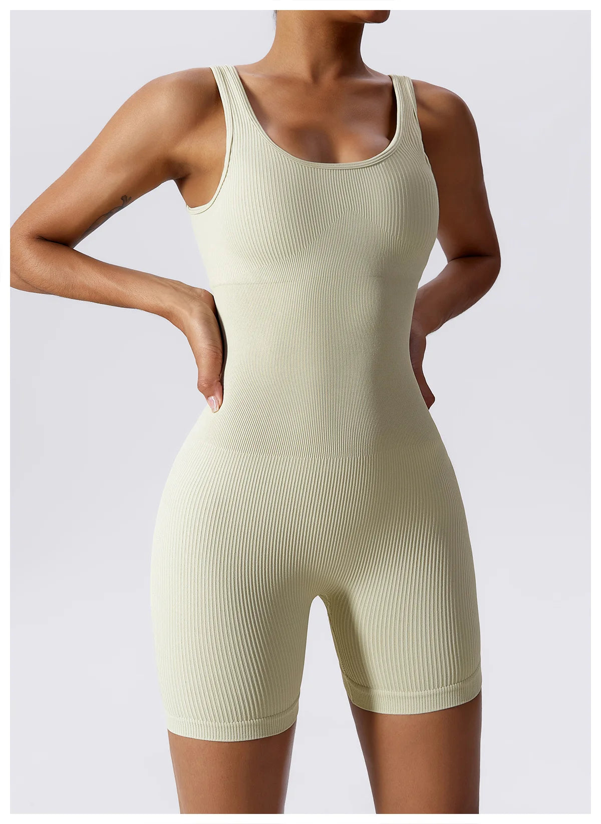Ribbed Romper