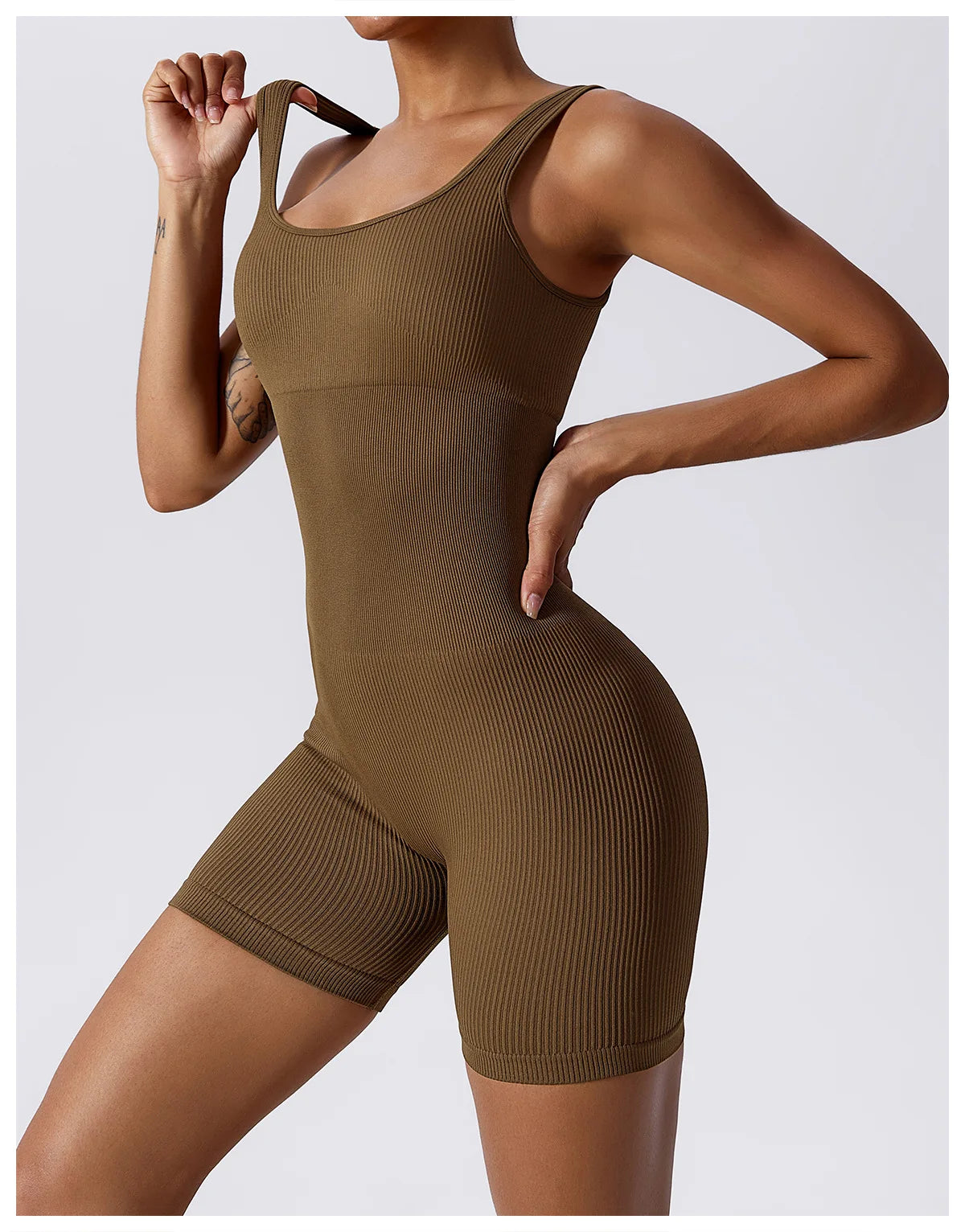 Ribbed Romper