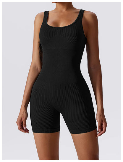 Ribbed Romper