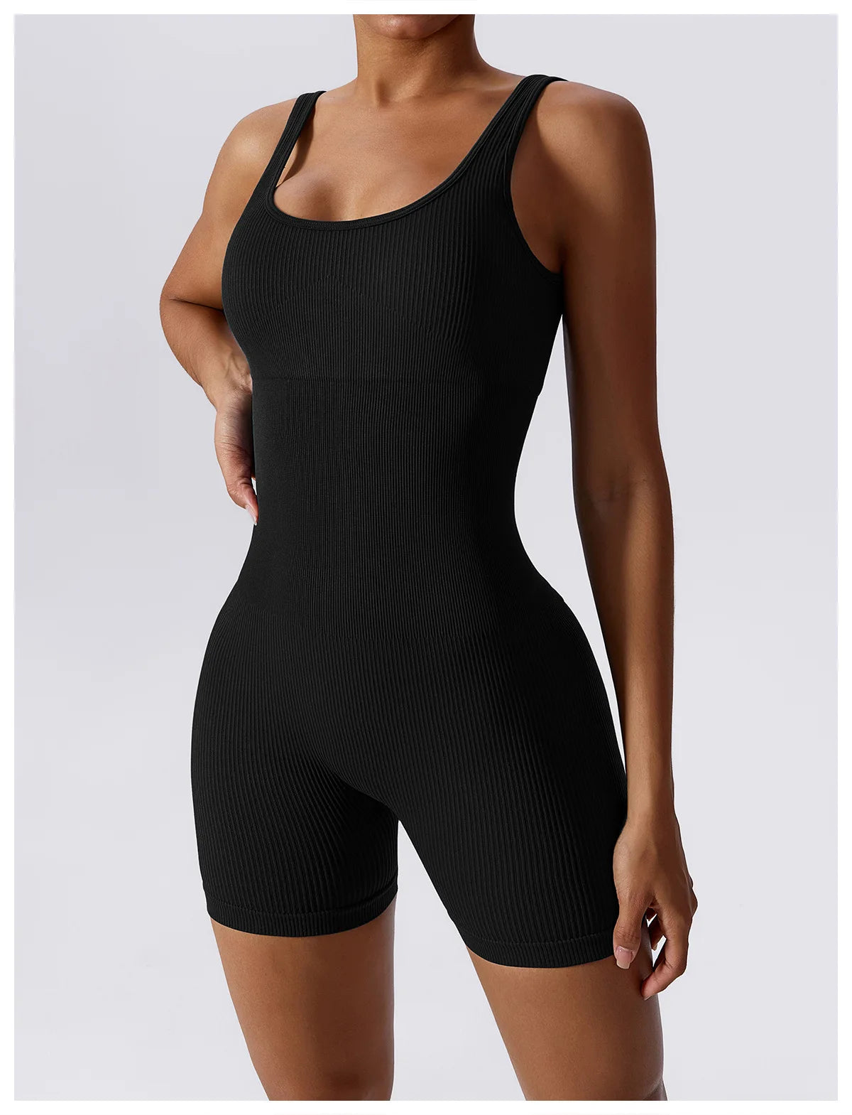 Ribbed Romper