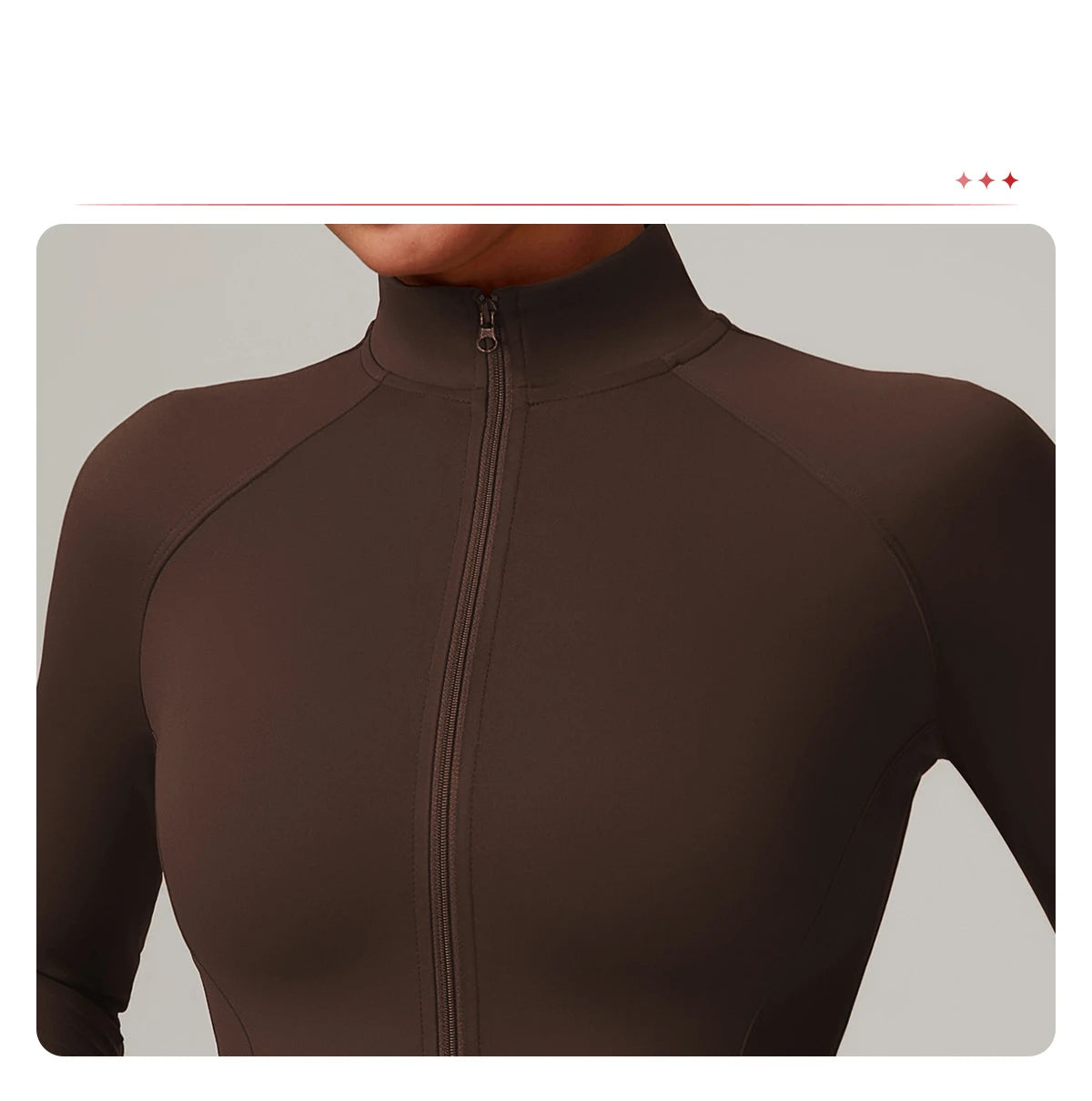 Women Long Sleeve Sports Jacket