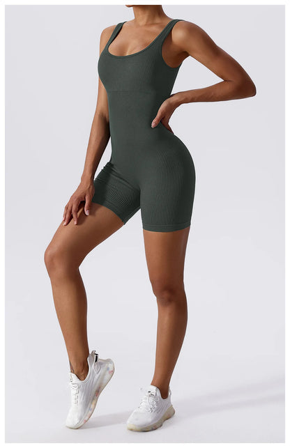 Ribbed Romper