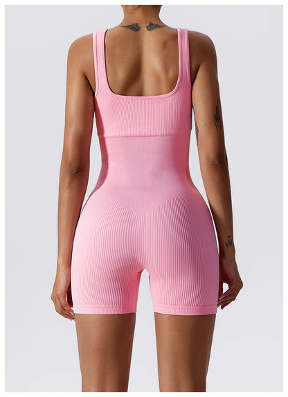Ribbed Romper