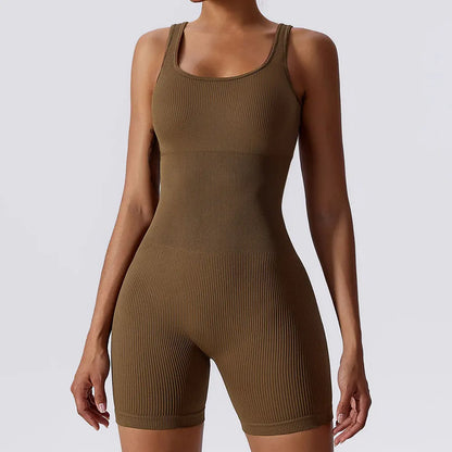 Ribbed Romper