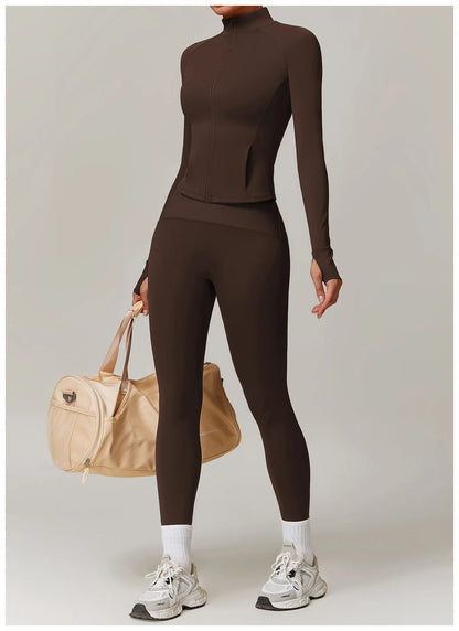 Women Long Sleeve Sports Jacket