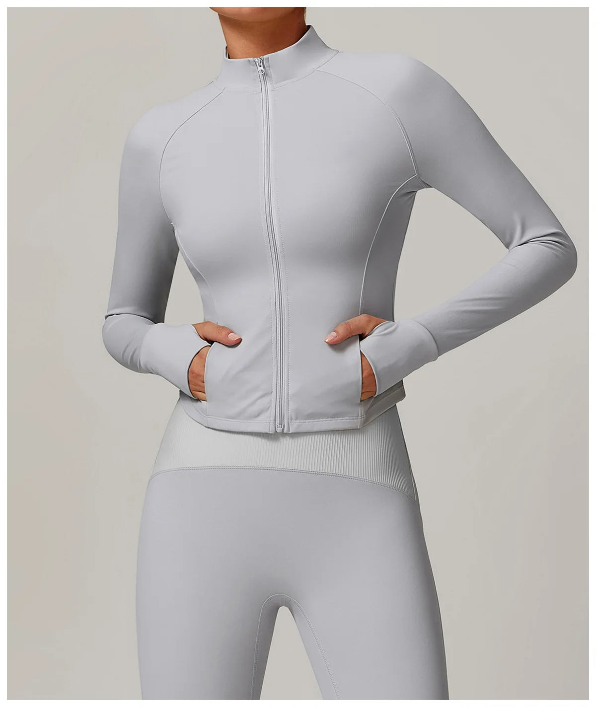 Women Long Sleeve Sports Jacket