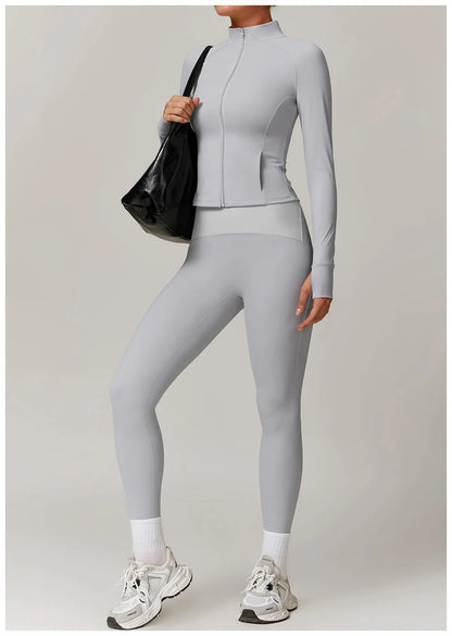 Women Long Sleeve Sports Jacket