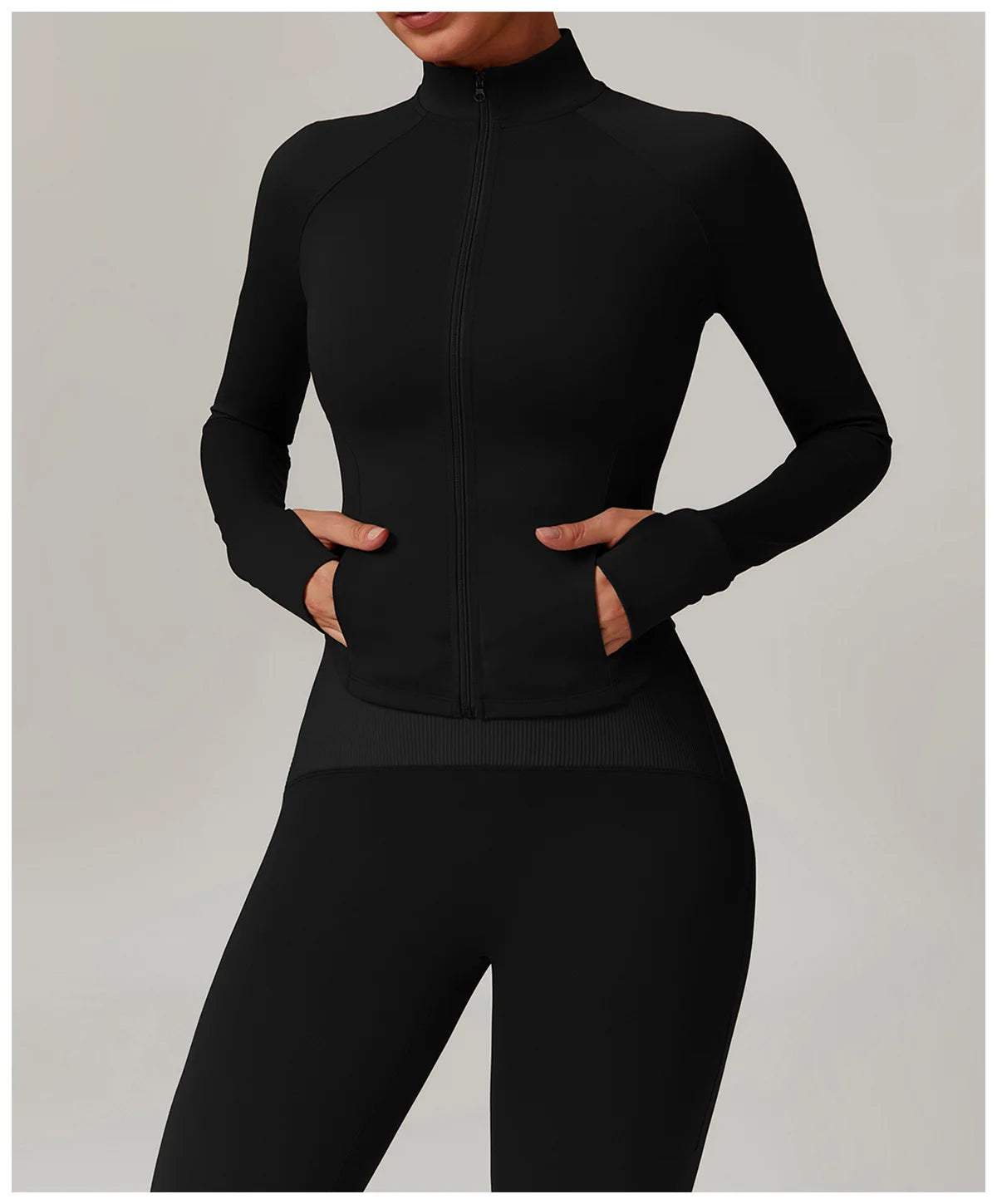 Women Long Sleeve Sports Jacket