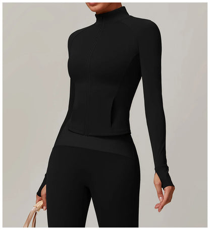 Women Long Sleeve Sports Jacket