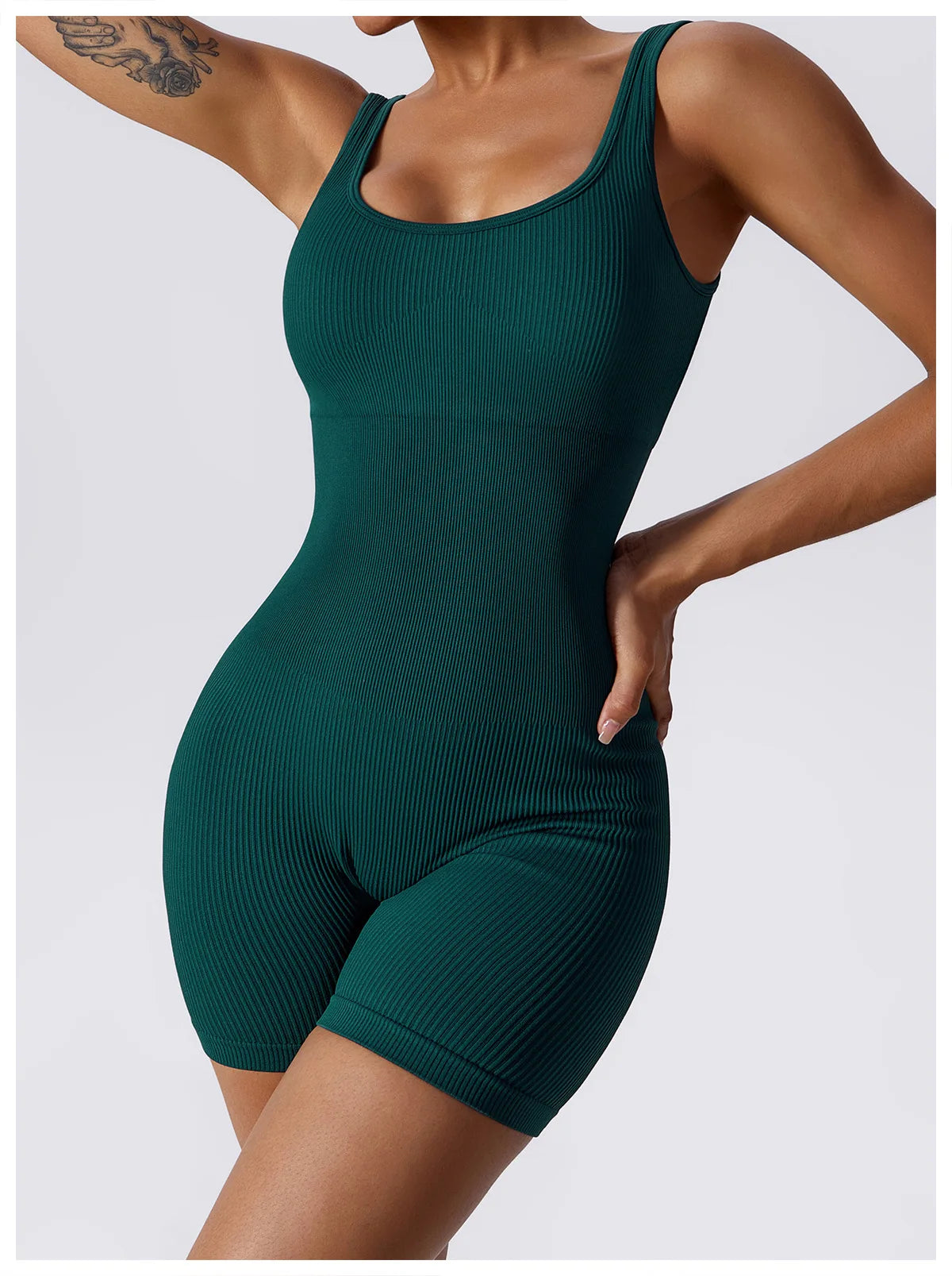 Ribbed Romper