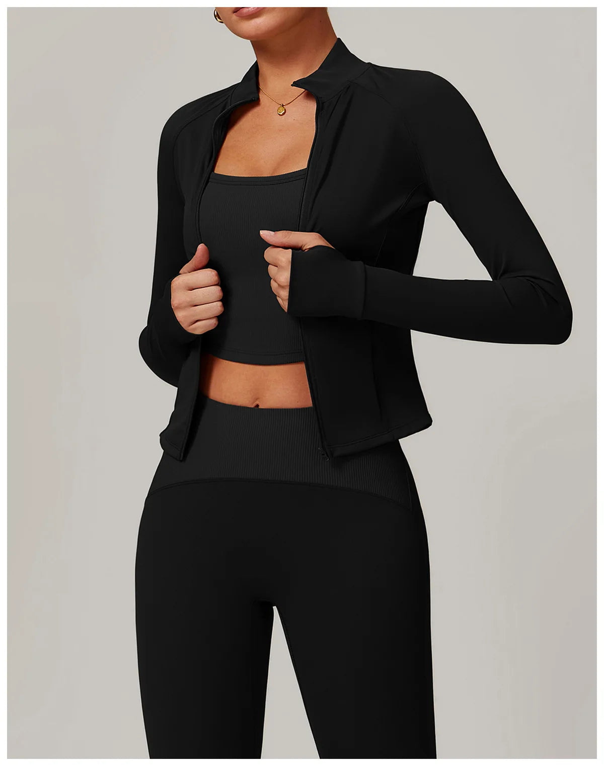 Women Long Sleeve Sports Jacket