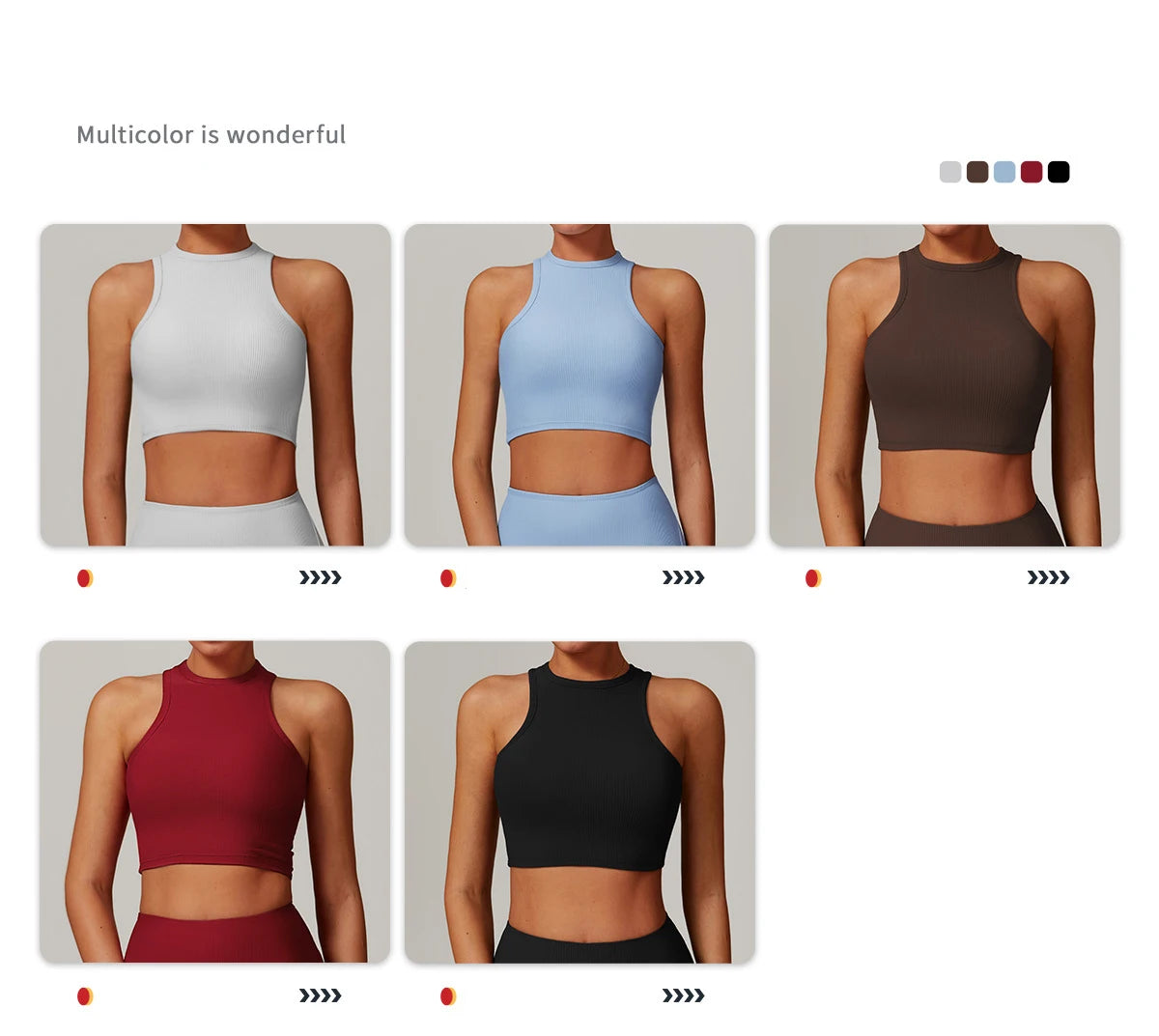 New Women Sport  Workout Top