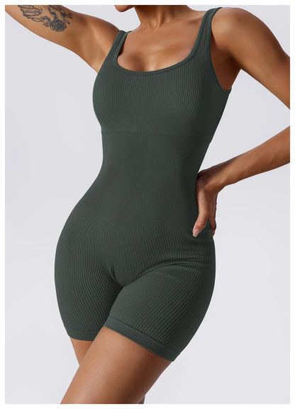 Ribbed Romper