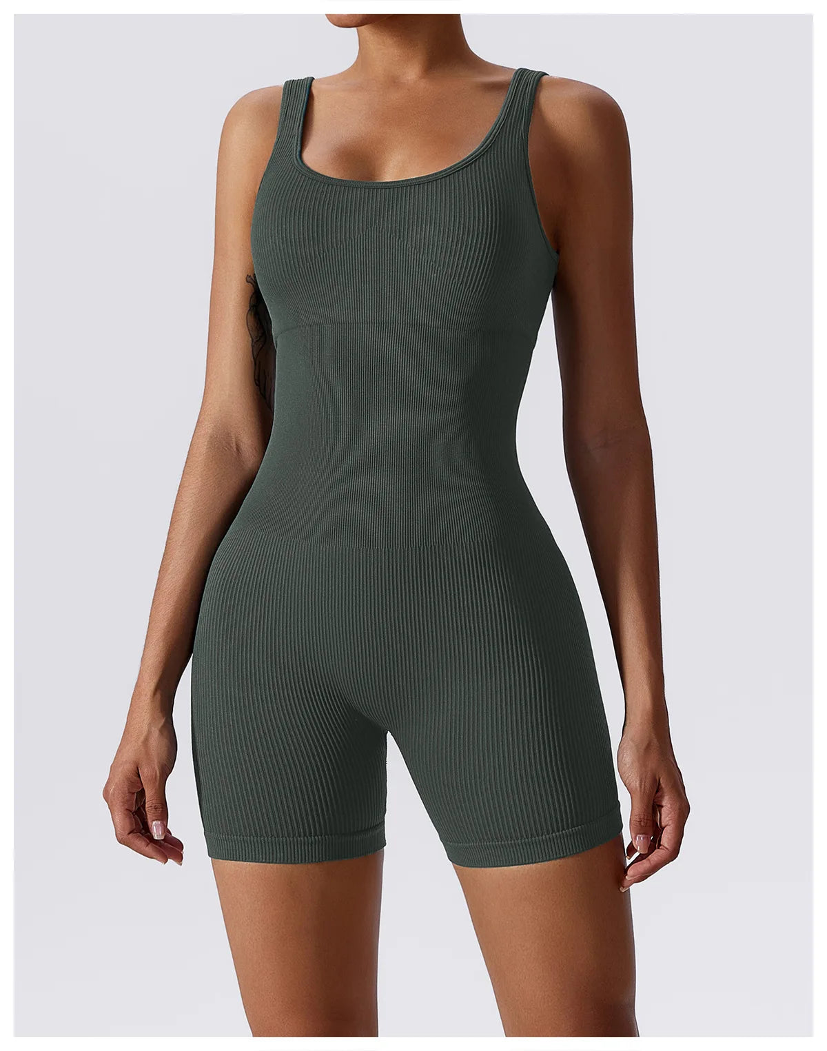Ribbed Romper