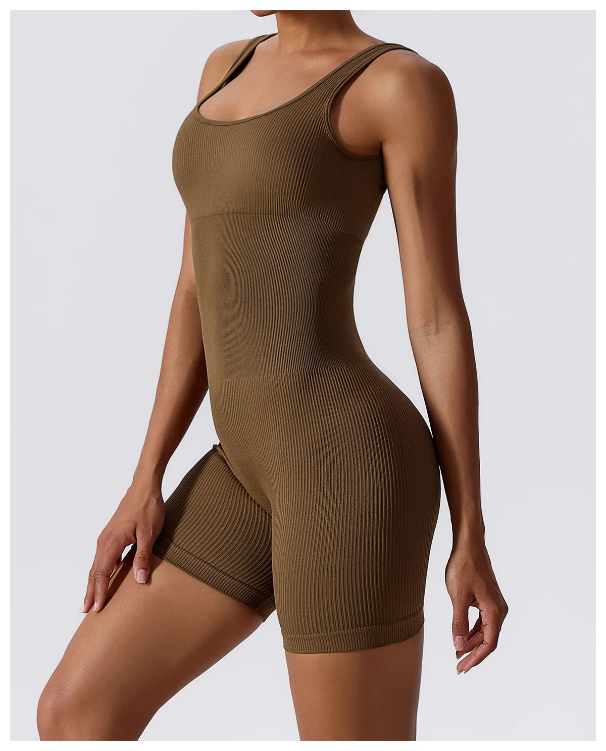 Ribbed Romper