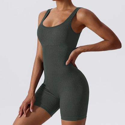 Ribbed Romper